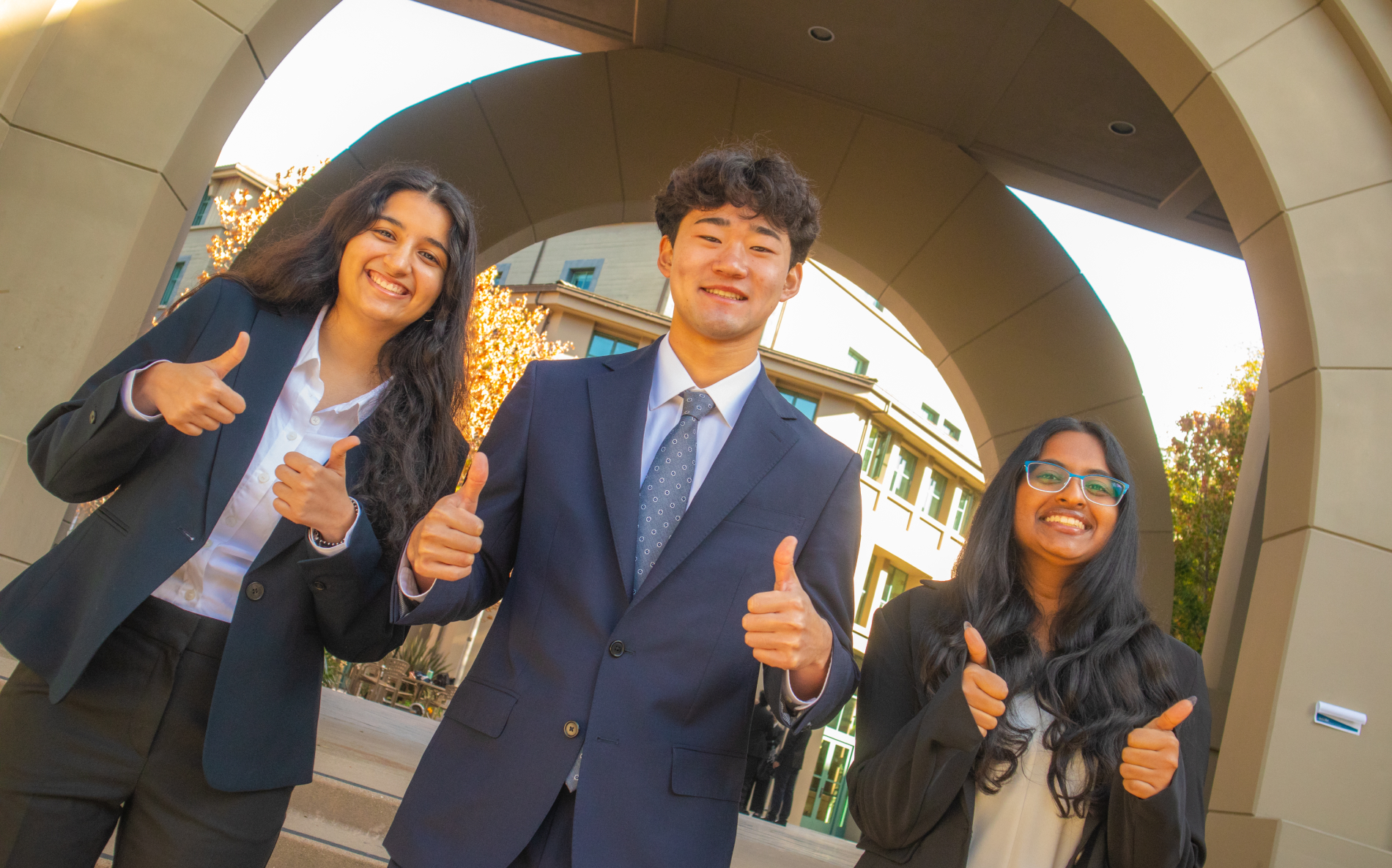Piedmont Consulting Group members together on the UC Berkeley campus